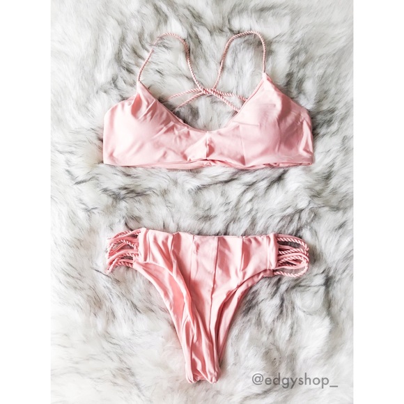 THE EDGY SHOP Other - Rope Strap Bralette Bikini